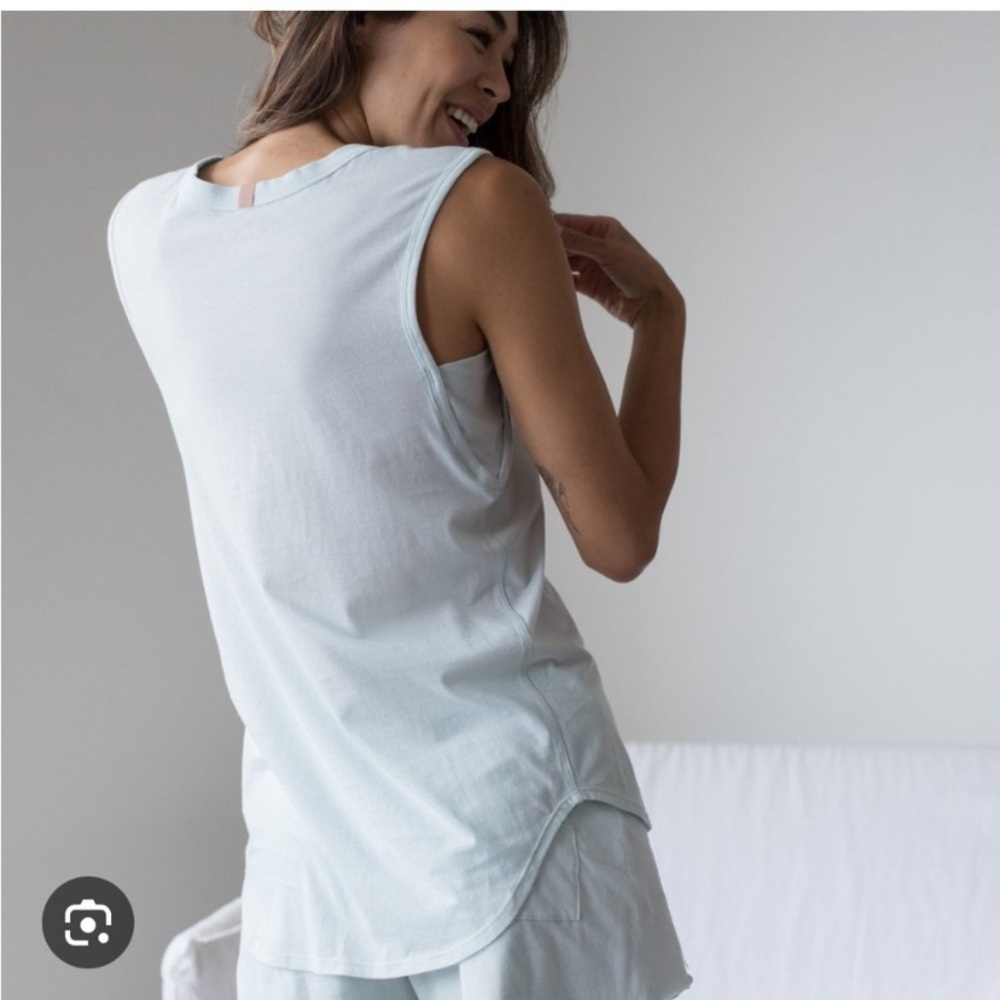 Lunya Tank - Brown/grey
